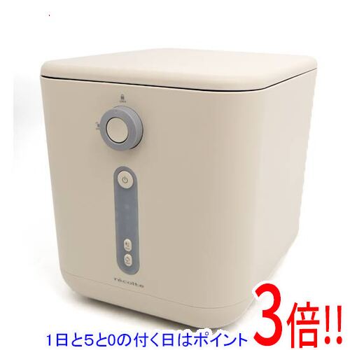 商品名【1日と5.0のつく日、18日はポイント3倍！】レコルト 生ごみ処理機 RDP-1 クリームホワイト商品状態 新品 商品説明 調理中や食後に出る生ごみをポンと入れるだけ。日常的に使いやすい、乾燥・粉砕式の［生ごみ処理機］です。余分な水...