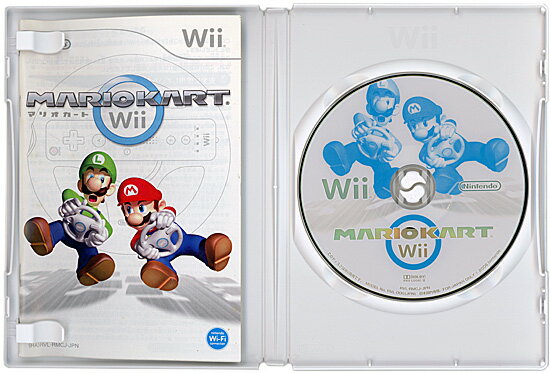 【中古】マリオカートWii 「Wiiハンドル」×1 同梱 元箱あり