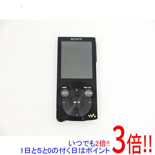 【いつでも2倍！1日と5．0のつく日は3倍！18日も3倍！】【中古】SONYウォークマン Sシリーズ NW-S744 ブラック/8GB 訳あり