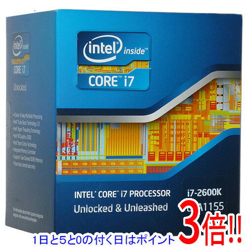 【1日と5.0のつく日、18日はポイント3倍！】【中古】Core i7 2600K 3.4GHz LGA1155 SR00C 元箱あり