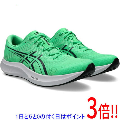 asics アシックス 25.0cm ランニングシューズ メンズ HYPER SPEED 5 1011C084 バイタル グリーン/キャリア グレー