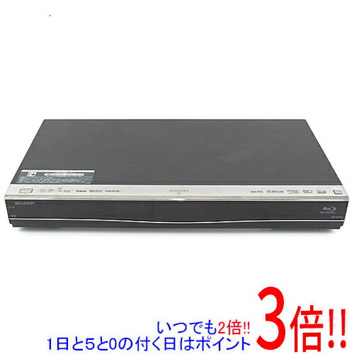 【いつでも2倍！1日と5．0のつく日は3倍！18日も3倍！】【中古】SHARP AQUOS ブルーレイディスクレコーダー BD-W560 リモコンなし