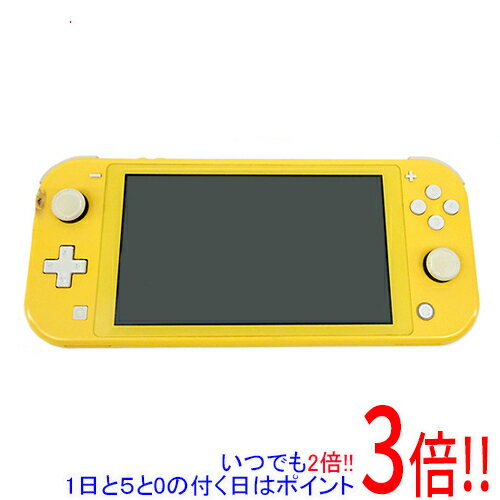 【いつでも2倍!5.0のつく日、18日は3倍!】【中古】任天堂 Nintendo Switch Lite(ニンテンドースイッチ ライト) HDH-S-YAZAA イエロー 本体のみ いたみ