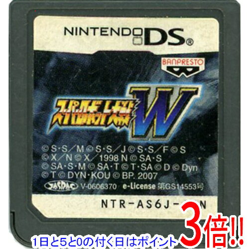【1日と5.0のつく日、18日はポイント3倍！】【中古】スーパーロボット大戦W DS ソフトのみ ラベルいたみ