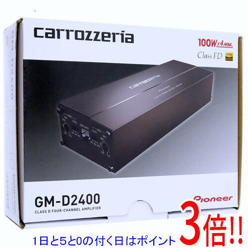 【延長保証対応!!】【1日と5.0のつく日、18日はポイント3倍！】Pioneer 100W×4 ブリッジャブルパワーアンプ GM-D2400
