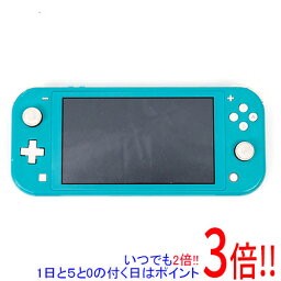 【いつでも2倍！1日と5．0のつく日は3倍！18日も3倍！】【中古】任天堂 Nintendo Switch Lite(ニンテンドースイッチ ライト) HDH-S-BAZAA ターコイズ 本体・液晶画面いたみ