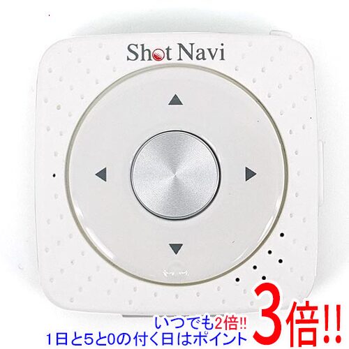 ゴルフ用GPS 【いつでも2倍！1日と5．0のつく日は3倍！18日も3倍！】Shot Navi Shot Navi V2 ホワイト