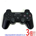 【いつでも2倍!5.0のつく日、18日は3倍!】【中古】SONY ワイヤレスコントローラ DUALSHOCK3 CECHZC2J ブラック 訳あり
