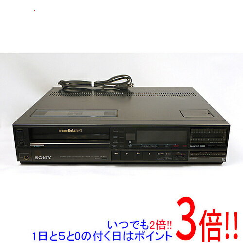 【いつでも2倍！1日と5．0のつく日は3倍！18日も3倍！】【中古】SONY ベータビデオデッキ SL-HF505