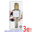 【いつでも2倍!5.0のつく日、18日は3倍!】GOPPA Bluetoothカラオケデュエットマイク シンガソン GP-BTDMIC/G ゴールド