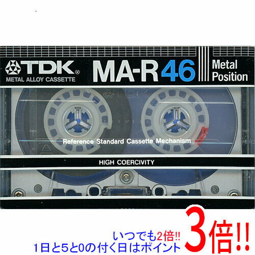 【いつでも2倍！1日と5．0のつく日は3倍！18日も3倍！】TDK カセットテープ メタル MA-R46 46分