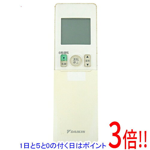 【1日と5.0のつく日、18日はポイント3倍！】【中古】DAIKIN エアコンリモコン ARC4...
