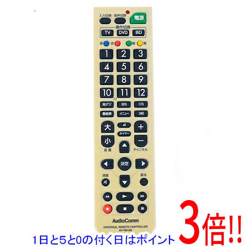 Rakuten - 【1日と5.0のつく日、18日はポイント3倍！】【中古】オーム電機 AVマルチリモコン AV-R910N