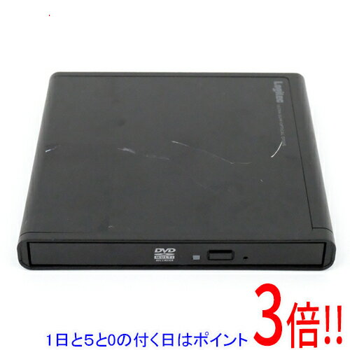 乐天商城 - 【1日と5.0のつく日、18日はポイント3倍！】【中古】Logitec ポータブル DVDドライブ LDR-PMJ8U2LBK ブラック 本体いたみ