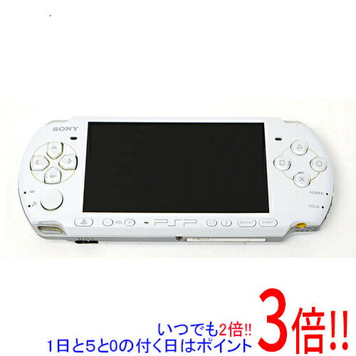 【いつでも2倍！1日と5．0のつく日は3倍！18日も3倍！】【中古】SONY PSP パール・ホワイト PSP-3000 PW 液晶画面い…