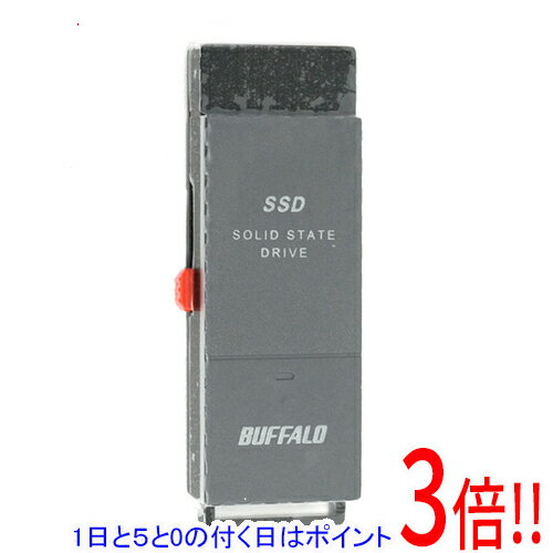 【延長保証対応!!】【1日と5.0のつく日、18日はポイント3倍！】BUFFALO 外付けSSD SSD-PUT1.0U3-B/N ブラック