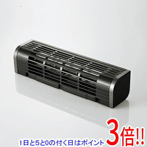 【1日と5.0のつく日、18日はポイント3倍！】ELECOM USB扇風機(多機能タイプ) FAN-U177BK