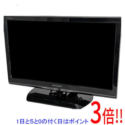 【1日と5.0のつく日、18日はポイント3倍！】【中古】SHARP 19V型 ハイビジョン 液晶テレビ LC-19VK20 2022年製 リモコンなし