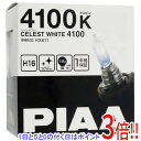【いつでも2倍!5.0のつく日、18日は3倍!】【新品(箱きず・やぶれ)】 PIAA ヘッドライト用ハロゲンバルブ セレストホワイト 4100K 12V19W H16 HX611