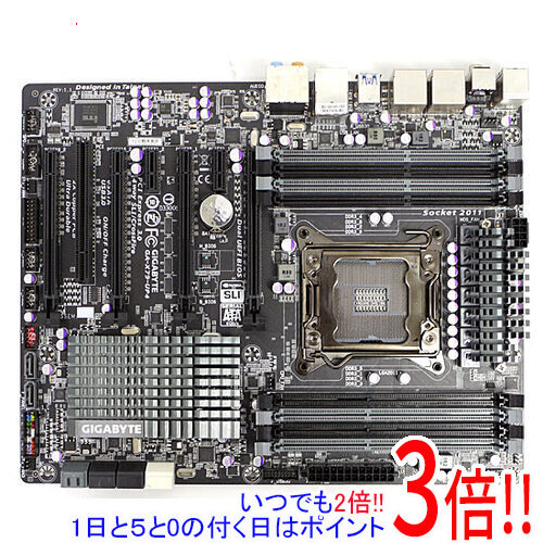 【いつでも2倍！1日と5．0のつく日は3倍！18日も3倍！】【中古】GIGABYTE マザーボード GA-X79-UP4 Rev.1.1 LGA2011