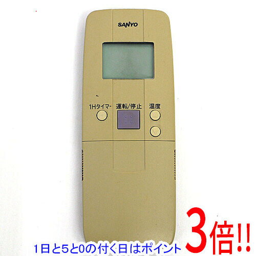 【1日と5.0のつく日、18日はポイント3倍！】【中古】SANYO製 エアコンリモコン RCS-LSKM1