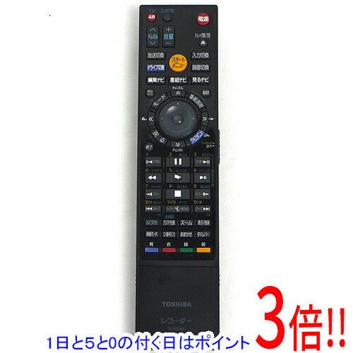 Other - 【1日と5.0のつく日、18日はポイント3倍！】【中古】TOSHIBA製 ブルーレイレコーダー用リモコン SE-R0386 電池カバーなし