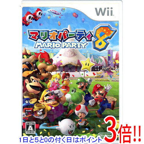 Wii Soft, Table, Card - 【1日と5.0のつく日、18日はポイント3倍！】【中古】マリオパーティ8 Wii