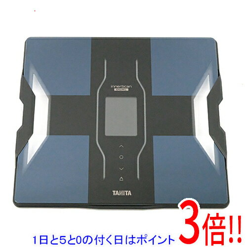 【延長保証対応!!】【1日と5.0のつく日、18日はポイント3倍！】【新品訳あり(箱きず・やぶれ)】 TANITA 体組成計 インナースキャンデュアル RD-907-BK
