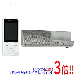 【いつでも2倍！1日と5．0のつく日は3倍！18日も3倍！】【中古】SONYウォークマン Sシリーズ NW-S15K ホワイト/16GB