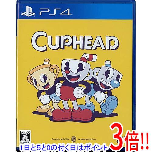 【1日と5.0のつく日、18日はポイント3倍！】【中古】Cuphead(カップヘッド) 初回生産限定特典付き PS4