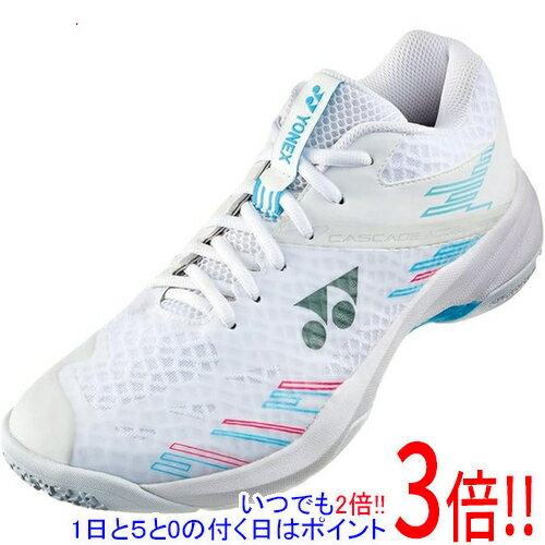 YONEX(ヨネックス) 25.0cm バドミントンシューズ パワークッションカスケードアクセルミッド SHBCA1MD ホワイト/スカイブルー YONEX(ヨネックス) 25.0cm バドミントンシューズ パワークッションカスケードアクセルミッド SHBCA1MD ホワイト/スカイブルー