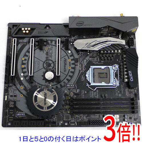 【1日と5.0のつく日、18日はポイント3倍！】【中古】ASRock製 ATXマザーボード Z370 Taichi LGA1151