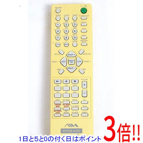 楽天市場】aiwa コンポ リモコンの通販