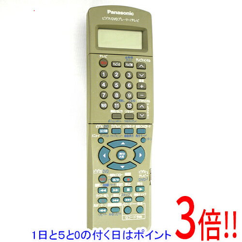 楽天市場】パナソニック VHSビデオプレイヤー リモコンの通販