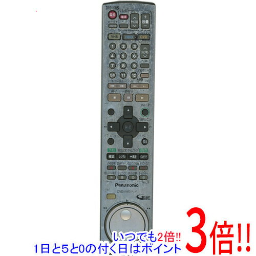 楽天市場】パナソニック VHSビデオプレイヤー リモコンの通販