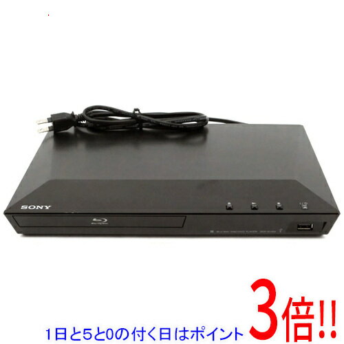 【1日と5.0のつく日、18日はポイント3倍！】【中古】SONY ブルーレイディスク/DVDプレーヤー BDP-S1100 リモコンなし