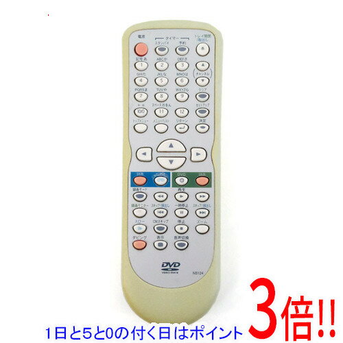 乐天商城 - 【1日と5.0のつく日、18日はポイント3倍！】【中古】フナイ DVDリモコン NB124