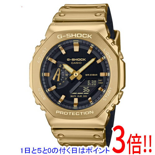 【延長保証対応!!】【1日と5.0のつく日、18日はポイント3倍！】CASIO 腕時計 G-SHOCK FINE METALLIC SERIES GM-2100YMG-9AJF