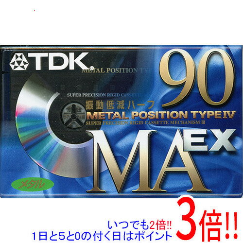 商品名TDK カセットテープ メタル MAEX-90 90分商品状態 新品です。 商品名 カセットテープ メタル 90分 型番 MAEX-90 メーカー名 TDK その他 ※商品の画像はイメージです。その他たくさんの魅力ある商品を出品しております。ぜひ、見て行ってください。※返品についてはこちらをご覧ください。　