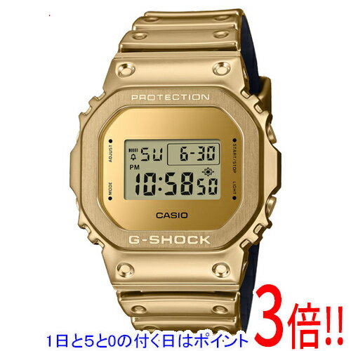 【延長保証対応!!】【1日と5.0のつく日、18日はポイント3倍！】CASIO 腕時計 G-SHOCK FINE METALLIC SERIES GM-5600YMG-9JF