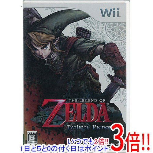 【いつでも2倍！1日と5．0のつく日は3倍！18日も3倍！】【中古】ゼルダの伝説 トワイライトプリンセス Wii