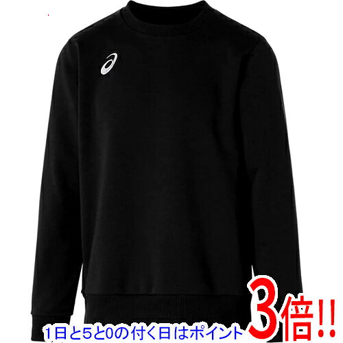 【1日と5.0のつく日、18日はポイント3倍！】asics アシックス L サイズ トレーニングウェア スウェットクルートップ 2031E956 001 パフォーマンスブラック
