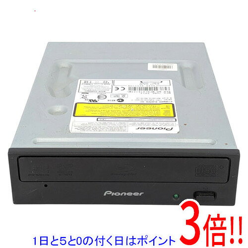 商品名【中古】PIONEER 内蔵型ブルーレイドライブ BDR-208MBK商品状態動作確認済みの中古品です。※中古品ですので、傷、汚れ等ある場合がございます。ご理解の上、ご検討お願いします。型番BDR-208MBK バルク [ブラック]仕様[基本スペック]設置方式 内蔵接続インターフェース SATAキャッシュ 4MB[再生可能メディア]BD-R ○BD-RE ○BD-R XL ○BD-RE XL ○DVD-R ○DVD-RW ○DVD-R DL ○DVD+R ○DVD+RW ○DVD+R DL ○DVD-RAM ○[記録可能メディア]BD-R ○BD-RE ○BD-R XL ○BD-RE XL ○DVD-R ○DVD-R DL ○DVD+R ○DVD+R DL ○DVD-RW ○DVD+RW ○DVD-RAM ○[サイズ・重量]重さ 740 g幅x高さx奥行 148x42.3x180 mm付属品※無し。ご確認後、ご検討お願い致します。その他※掲載画像は代表画像です。実際の商品と細部が異なる場合がございますので、商品状態につきましては表記の内容をご確認ください。※返品についてはこちらをご覧ください。　