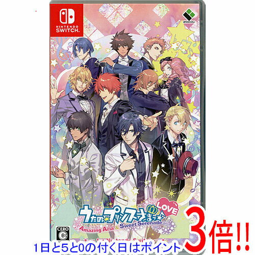 【1日と5.0のつく日、18日はポイント3倍！】【中古】うたの プリンスさまっ♪Amazing Aria＆Sweet Serenade LOVE for Nintendo Switch カバーいたみ