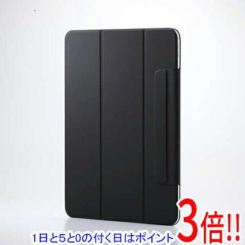 Rakuten - 【1日と5.0のつく日、18日はポイント3倍！】ELECOM 13インチiPad Pro(M4) フラップケース 超薄型 マグネット着脱 スリープ対応 TB-A25PLWVPF2BK ブラック