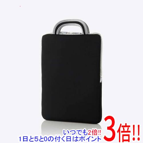 【いつでも2倍 1日と5．0のつく日は3倍 18日も3倍 】ELECOM ハンドル付き耐衝撃インナーバッグ BM-IBHPFV11BK ブラック