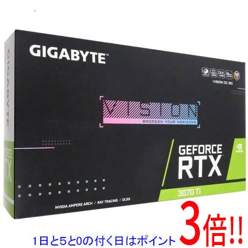 【1日と5.0のつく日、18日はポイント3倍！】GIGABYTE製グラボ GV-N307TVISION OC-8GD PCIExp 8GB