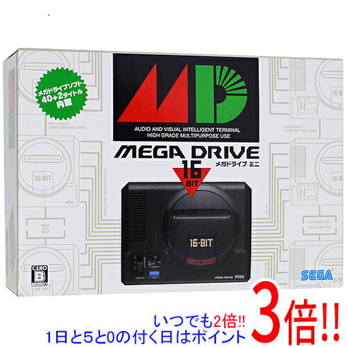 【いつでも2倍！1日と5．0のつく日は3倍！18日も3倍！】【新品訳あり(箱きず・やぶれ)】 SEGA メガドライブミニ HAA-2520