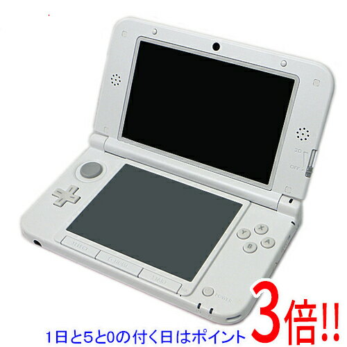 商品名【中古】ニンテンドー3DS LL ピンクXホワイト SPR-S-RAAA 本体のみ商品状態 動作確認済みの中古品です。 ※中古品ですので、傷、汚れ等ある場合がございます。ご理解の上、ご検討お願いします。 商品説明 ゲームを3Dで楽しむ メガネのいらない3DのDS ニンテンドー3DSは、専用のメガネをかけなくても立体映像でゲームが楽しめます。 3Dスクリーンではキャラクターが飛び出して見えたり、ずっと奥に広がる空間を感じ取れたり、いままでに体験したころのなかった新しいゲームの世界にプレイヤーを誘います。 ニンテンドー3DSソフトはもちろん、これまでのニンテンドーDS/DSiソフトも遊べます。 ※一部、ニンテンドー3DS本体で使用できないDSソフトや周辺機器があります。 ※3D対応のニンテンドー3DSソフトのみ、3D表示で遊べます。ニンテンドーDS/DSiソフトは3D表示になりません。 ※ACアダプタは付属していません。ニンテンドー3DS/DSi LL/DSiに付属のACアダプタか、別売りのACアダプタをご利用ください。 商品名 ニンテンドー3DS LL カラー ピンクXホワイト 型番 SPR-S-RAAA 基本仕様 ◆上画面 裸眼立体視機能付きワイド液晶（約1677万色表示可能） 4.88型（横106.2mm×縦63.72mm）／横800ドット× 縦240ドット （横800ドットを左目用・右目用にそれぞれ400ドット割り当てることで立体表現が可能） ◆下画面 タッチ入力機能付き液晶（約1677万色表示可能） 4.18型（横84.96mm×縦63.72mm）／横320ドット×縦240ドット ◆互換機能 ニンテンドー3DS専用に開発されたソフトを楽しめるほか、ニンテンドーDSiを含むニンテンドーDSシリーズ用ソフトを遊ぶことも可能。 ◆タッチペン ニンテンドー3DS LL専用タッチペン[SPR-004]　約96mm ◆サイズ 縦93mm×横156mm×厚さ22mm（折りたたみ時） ◆質量 約336g（バッテリーパック・タッチペン・SDカードを含む） ◆使用電源 ACアダプタ[WAP-002（JPN）]（別売）、専用バッテリーパック[SPR-003] ◆バッテリー持続時間 ●ニンテンドー3DSソフトをプレイする場合・・・・約3.5〜6.5時間 ●ニンテンドーDSソフトをプレイする場合・・・・・約6〜10時間 ※画面の明るさによってバッテリー持続時間が変わります。 ※バッテリー持続時間は目安です。使用状況によって短くなることがあります。 ◆充電時間 約3時間30分 付属品 ※付属品なし。本体のみとなります。ご確認後、ご検討お願い致します。 その他 ※商品の画像はイメージです。その他たくさんの魅力ある商品を出品しております。ぜひ、見て行ってください。※返品についてはこちらをご覧ください。　
