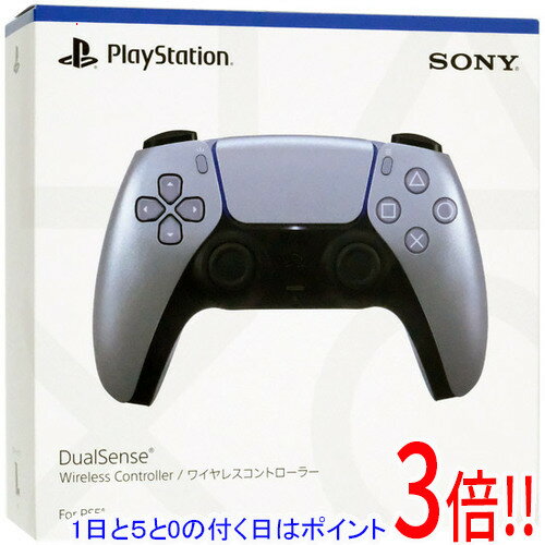 【1日と5.0のつく日、18日はポイント3倍！】SONY ワイヤレスコントローラー DualSense CFI-ZCT1J08 スターリング シルバー